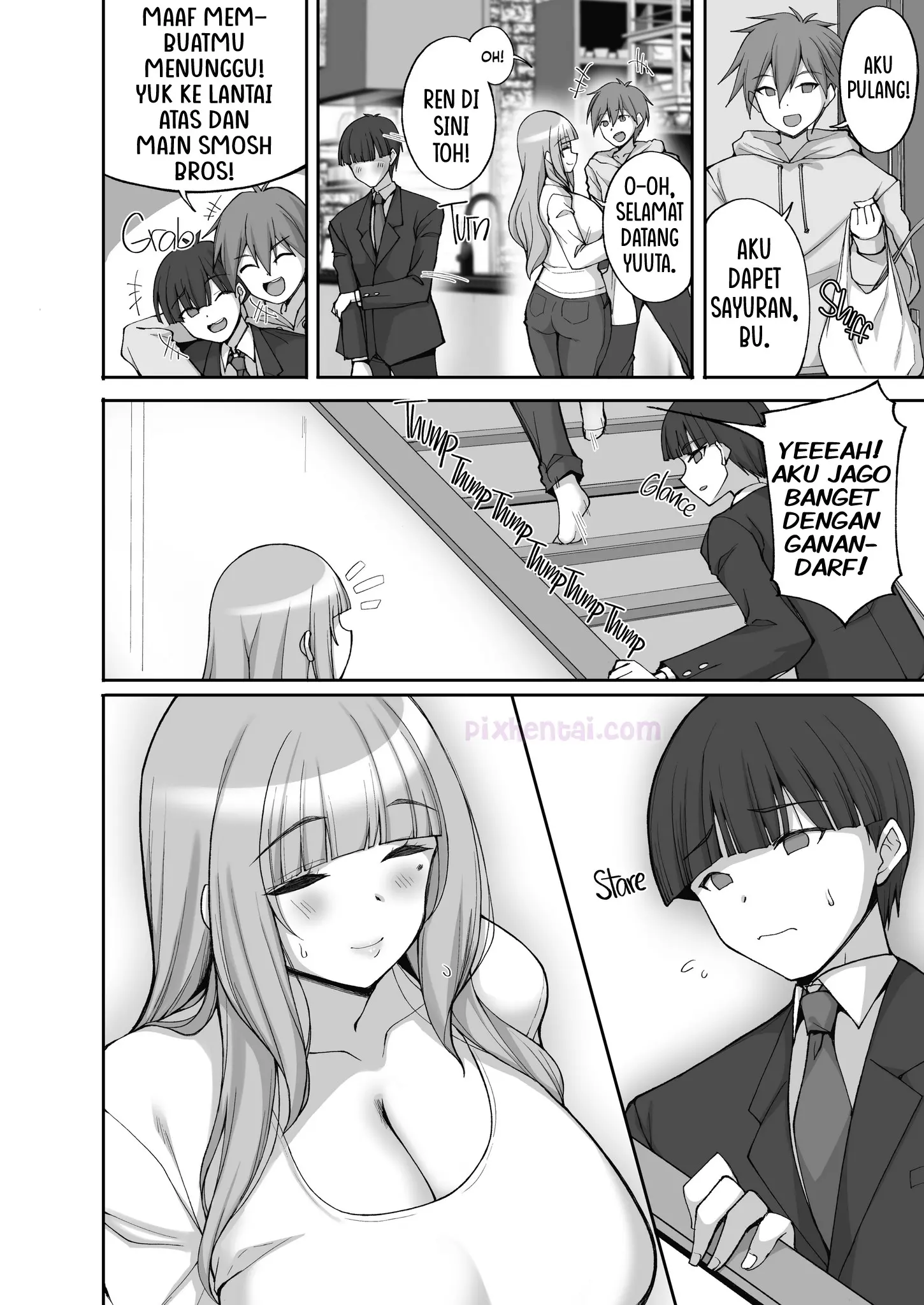 Komik hentai xxx manga sex bokep Learning About Sex From My Friends Mom 7